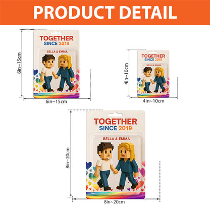 Together Since - Personalized LGBT Support Custom Shaped Acrylic Plaque