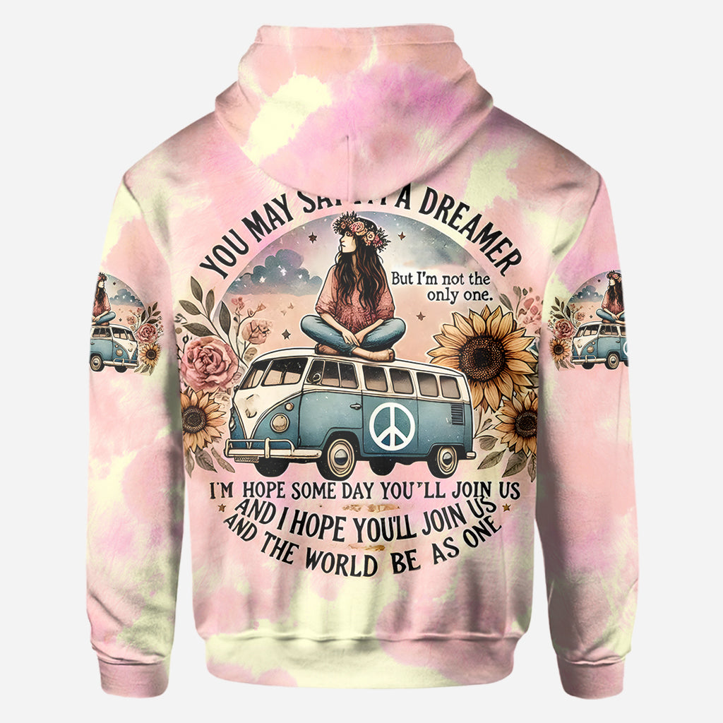 Dreamer - Personalized Hippie All Over Shirt