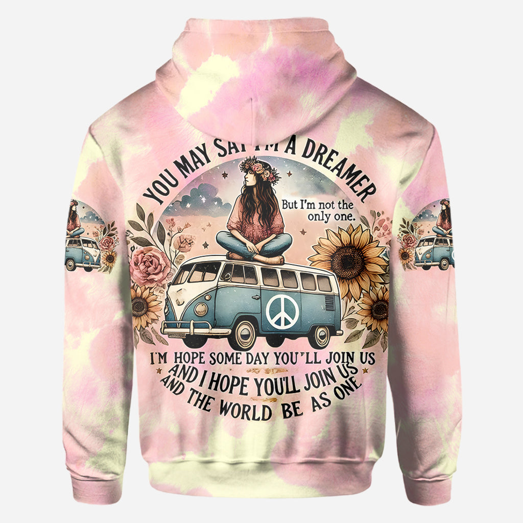 Dreamer - Personalized Hippie All Over Shirt