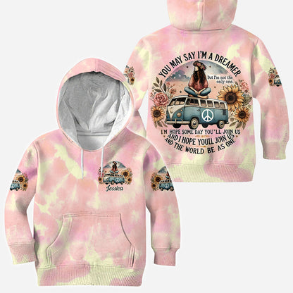 Dreamer - Personalized Hippie All Over Shirt