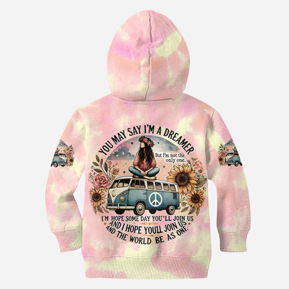 Dreamer - Personalized Hippie All Over Shirt