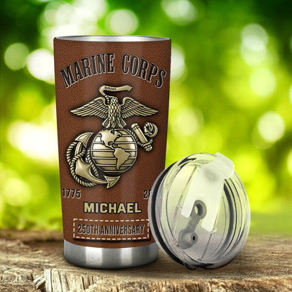 Proud Veteran - Personalized Veteran Tumbler