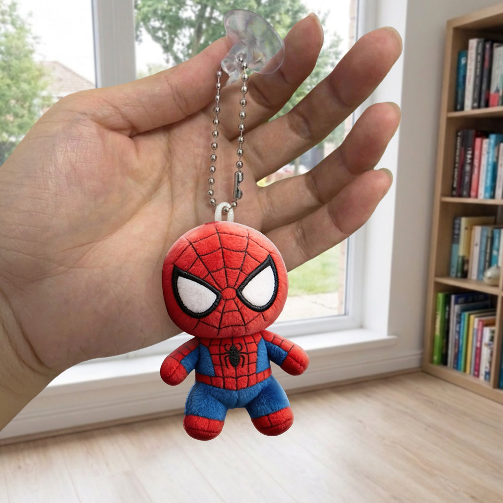 Friendly Neighborhood Hero - Personalized Spider-Verse Tumbler With Plush Charm