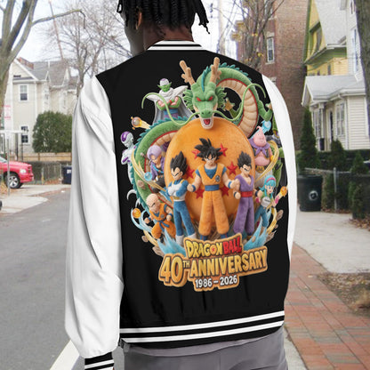 Anniversary - Personalized Seven Balls Varsity Jacket