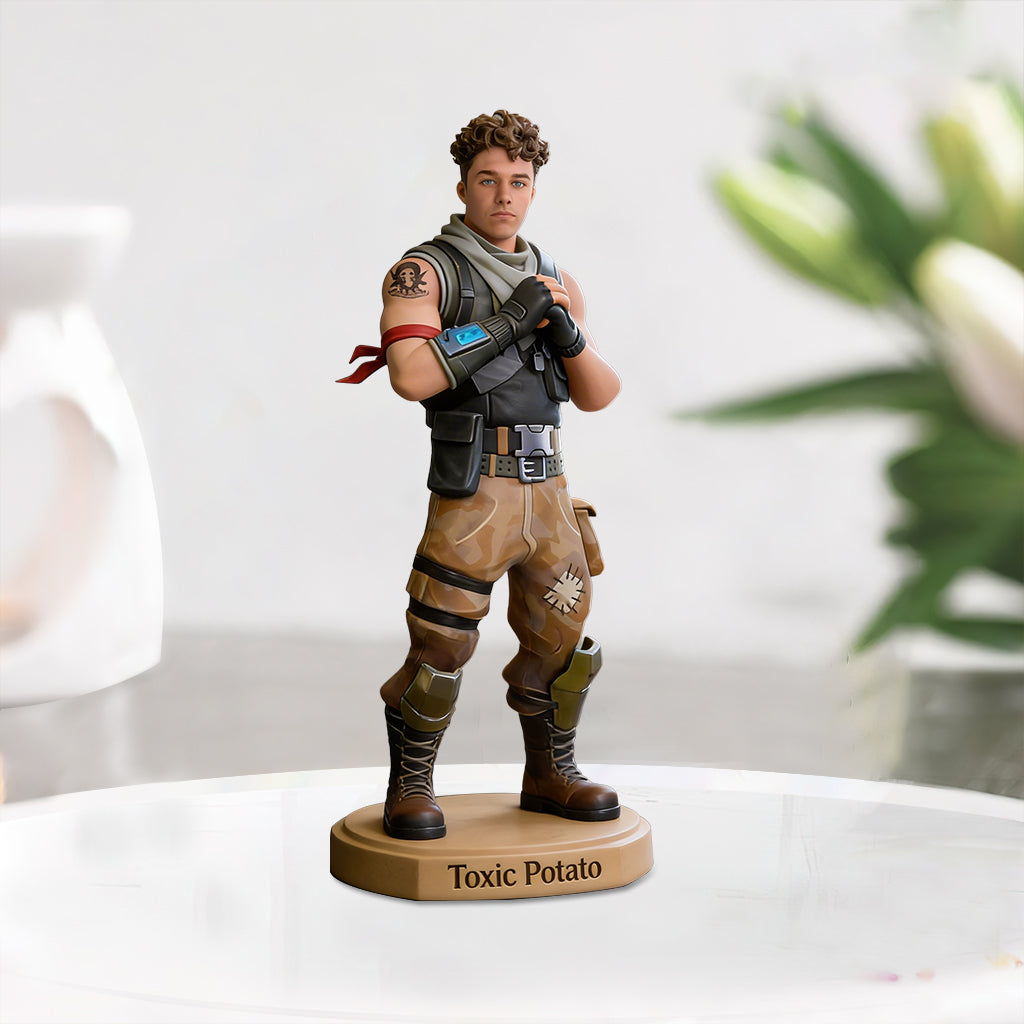 Legend Spirit - Personalized Battle Royale Game Custom Shaped Acrylic Plaque
