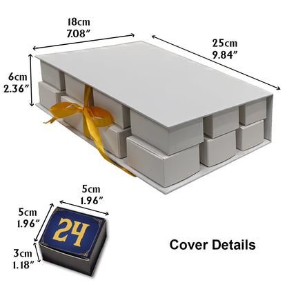 World Of Legends - Personalized The Hero's Legend Folded Advent Calendar With Ornaments