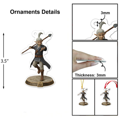 World Of Legends - Personalized The Hero's Legend Folded Advent Calendar With Ornaments