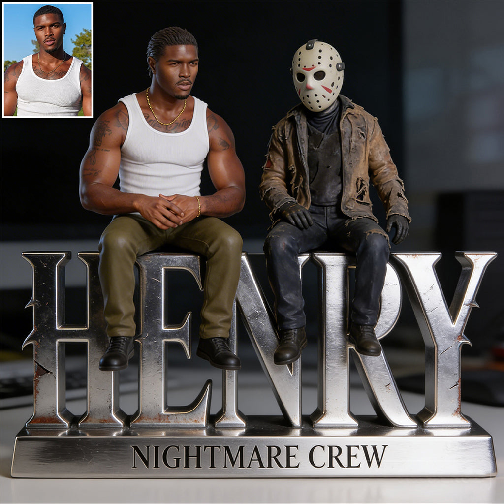 Custom Any Photo - Personalized Horror Character Custom Shaped Acrylic Plaque