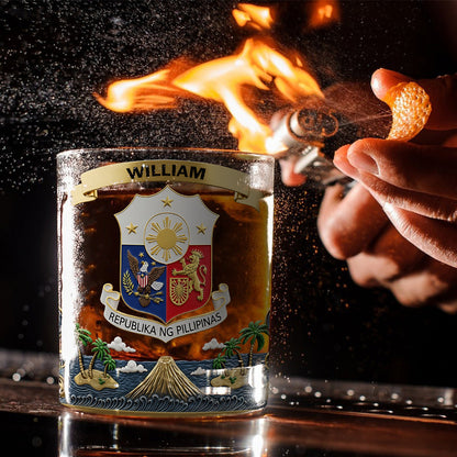 Proud Philippines - Personalized Expats Whiskey Glass