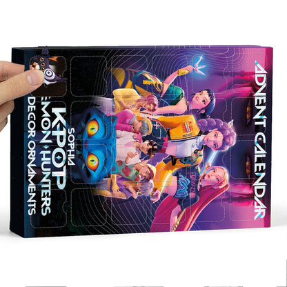 Kpop Demon Hunt - Personalized Kpop Advent Calendar With Ornaments