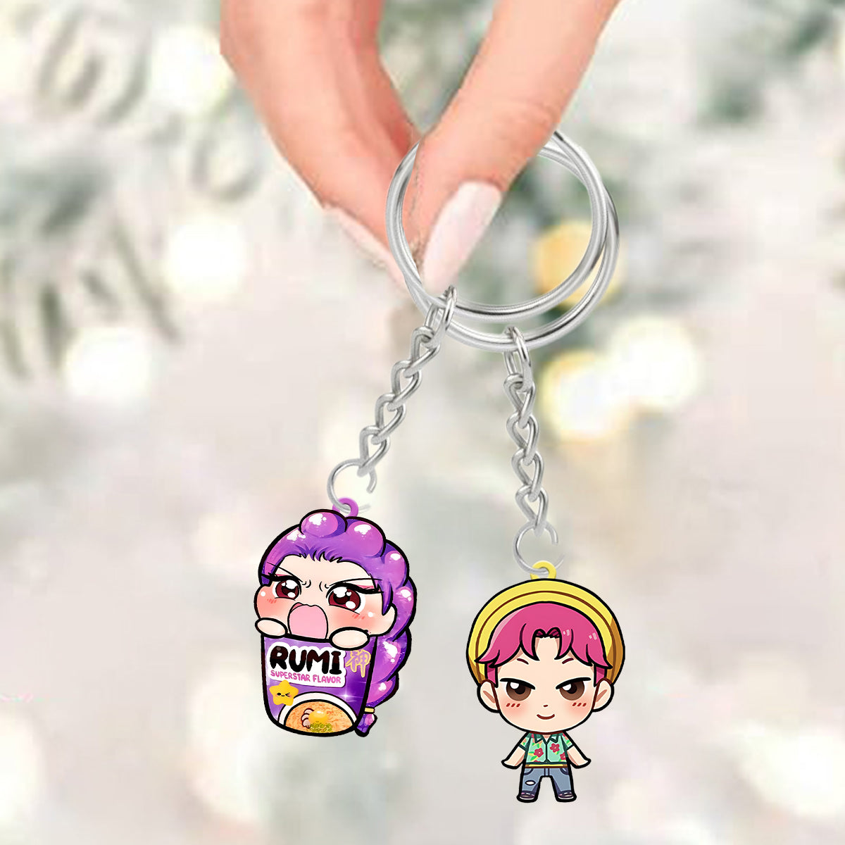 Kpop Demon Hunt - Personalized Kpop Advent Calendar With Ornaments