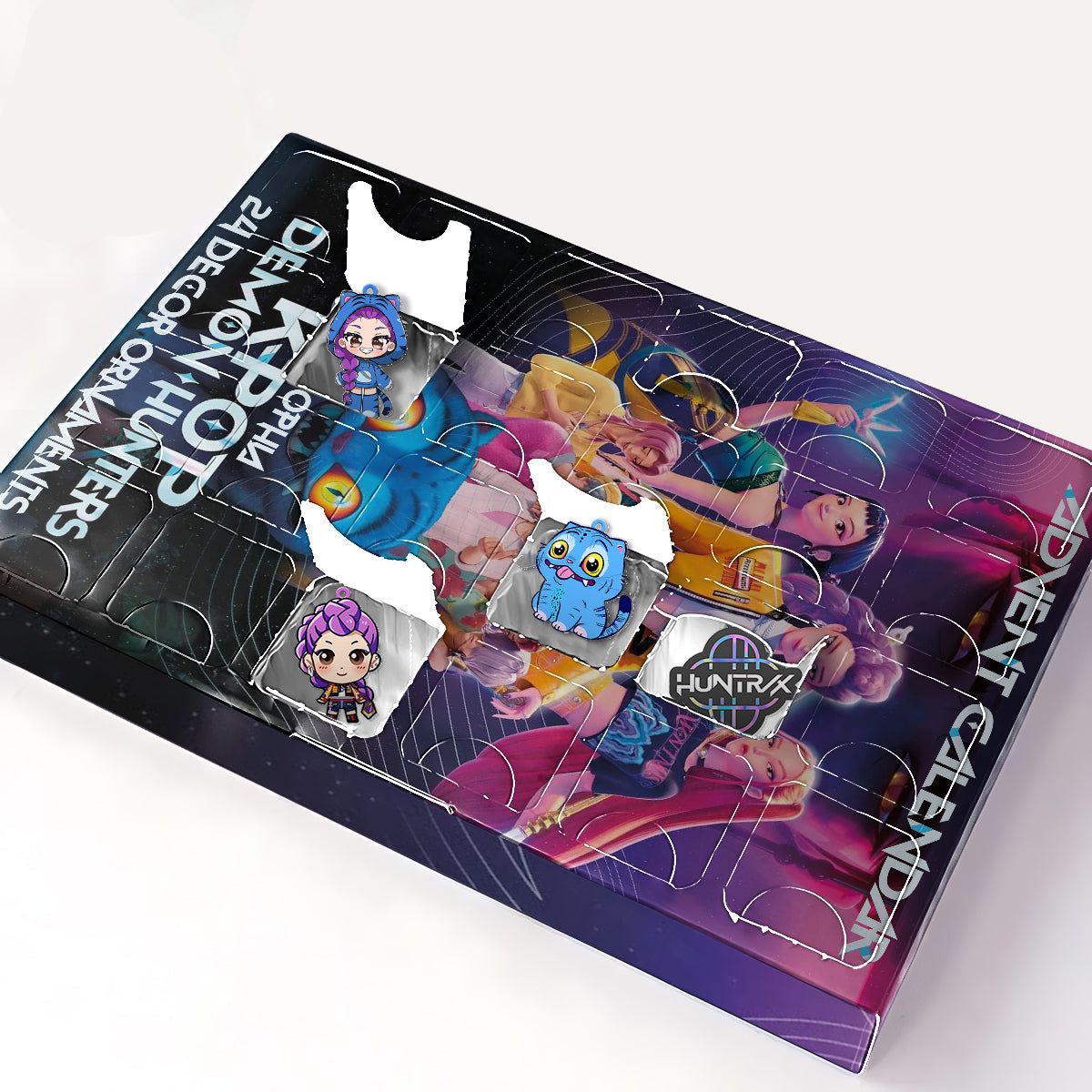 Kpop Demon Hunt - Personalized Kpop Advent Calendar With Ornaments