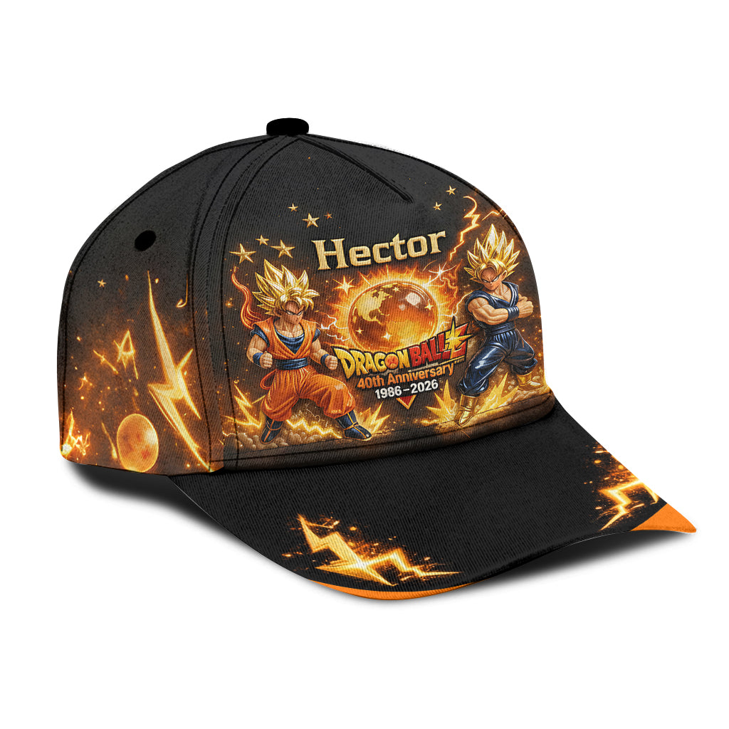 40th Anniversary - Personalized Seven Balls Classic Cap