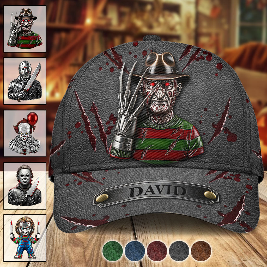 Scary Halloween - Personalized Horror Character Classic Cap
