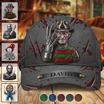 Scary Halloween - Personalized Horror Character Classic Cap