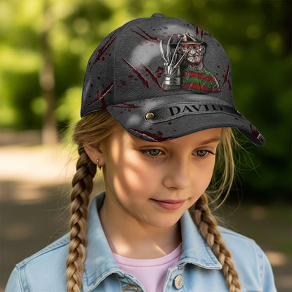 Scary Halloween - Personalized Horror Character Classic Cap