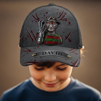 Scary Halloween - Personalized Horror Character Classic Cap