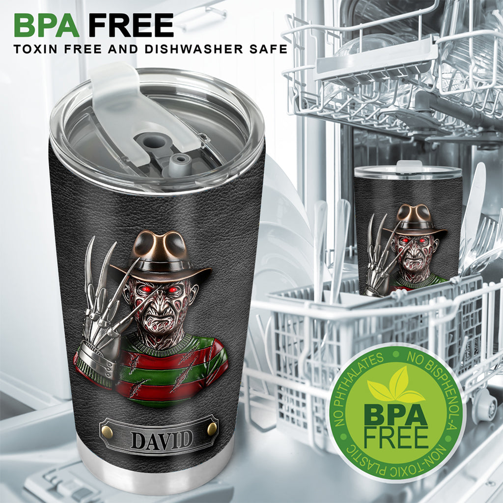 Scary Halloween - Personalized Horror Character Tumbler