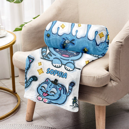 Just A Girl Who Loves Tiger - Personalized Kpop Blanket