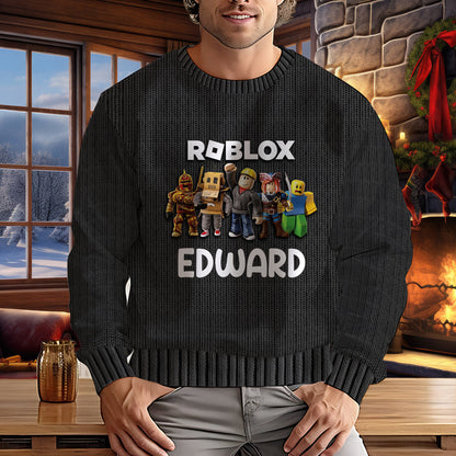 Role Play Game - Personalized 3D Gaming Ugly Sweater
