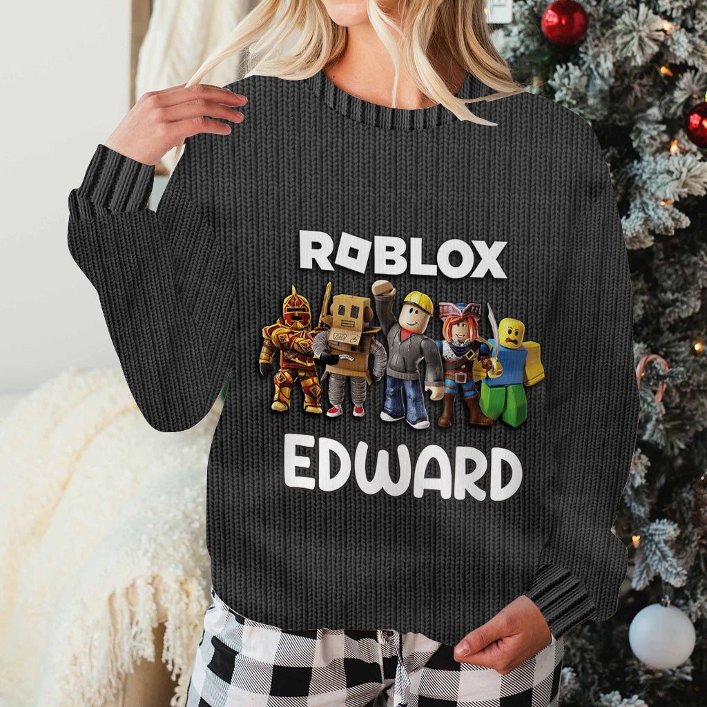Role Play Game - Personalized 3D Gaming Ugly Sweater