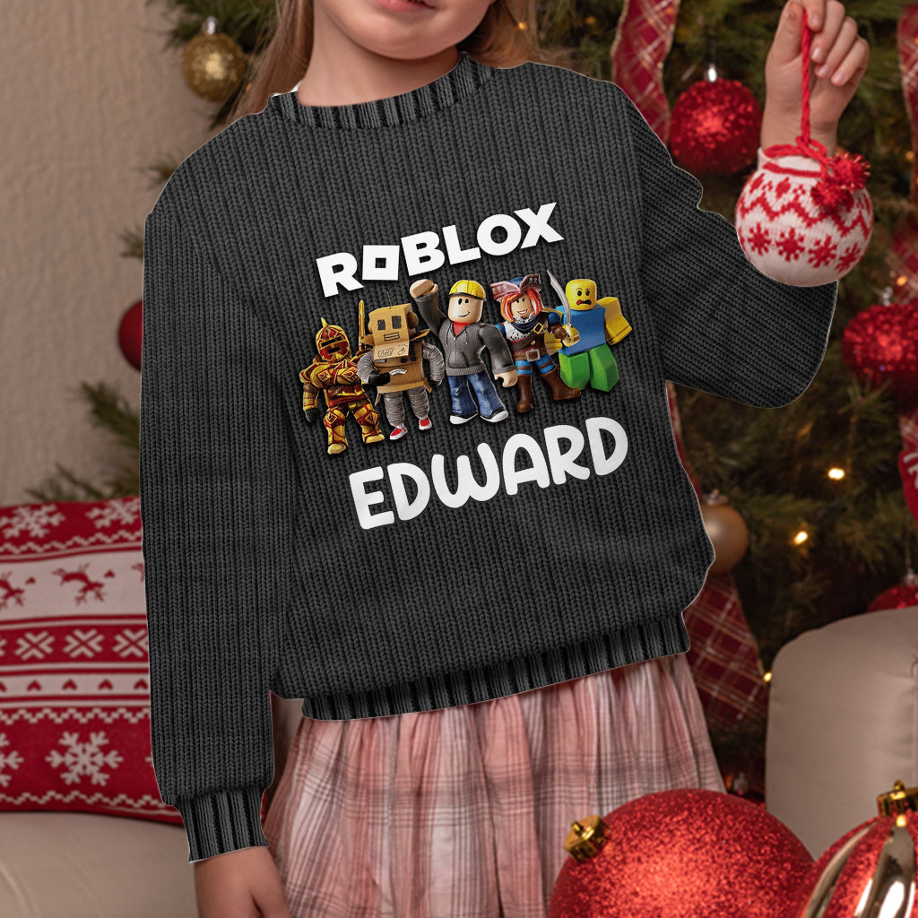Role Play Game - Personalized 3D Gaming Ugly Sweater