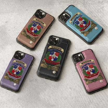 Proud Dominican - Personalized Expats Wallet Phone Case
