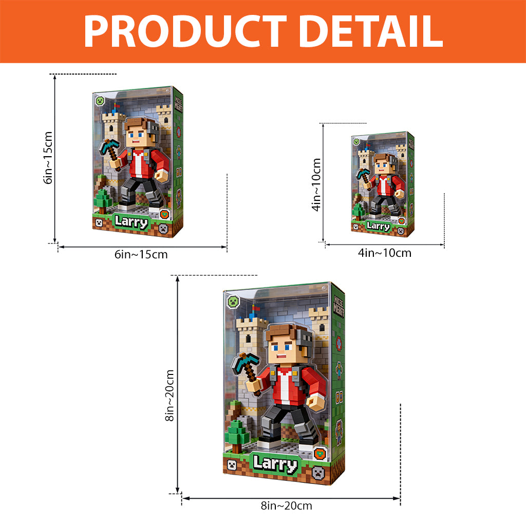 Custom Any Photo - Personalized Block World Custom Shaped Acrylic Plaque