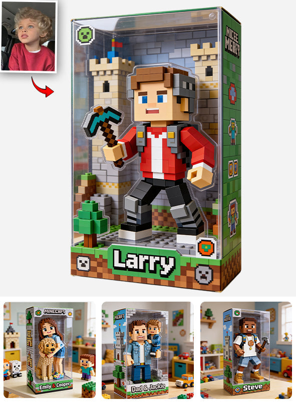 Custom Any Photo - Personalized Block World Custom Shaped Acrylic Plaque