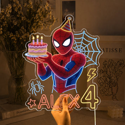 Happy Birthday - Personalized Birthday Neon LED Light Sign