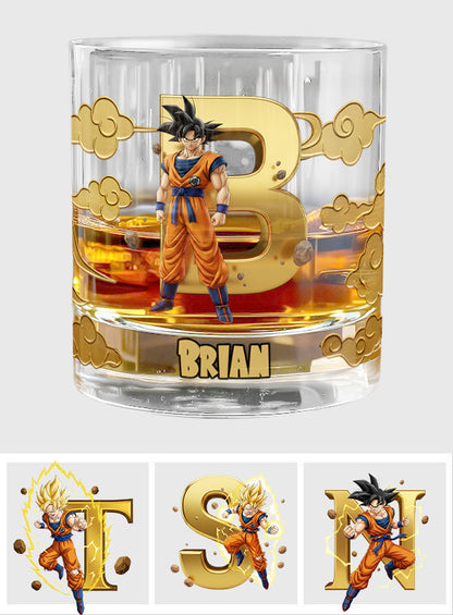 Strong Balls - Personalized Seven Balls Whiskey Glass