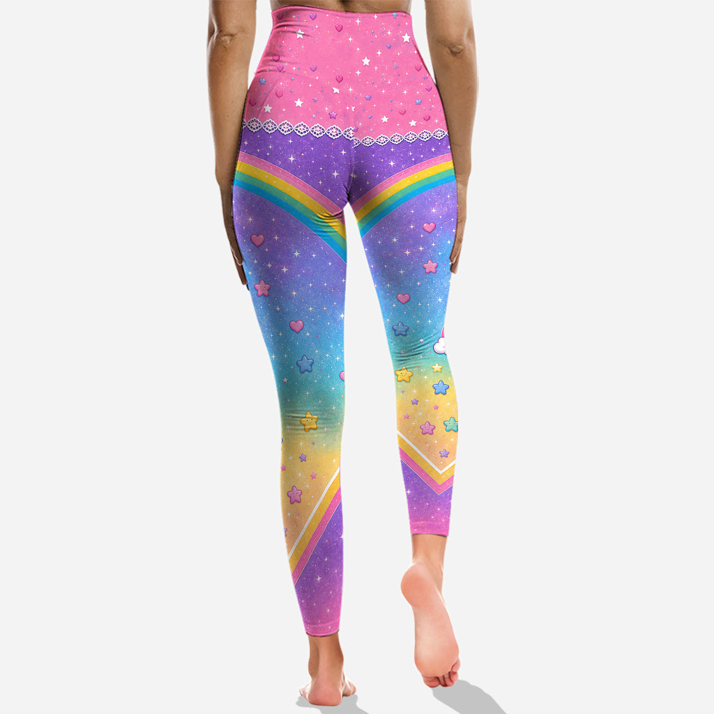 Cute Bears - Personalized Carebear Hoodie and Leggings
