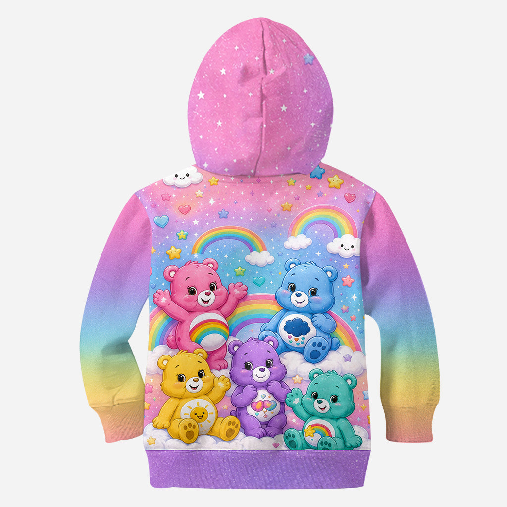 Cute Bears - Personalized Carebear Hoodie and Leggings