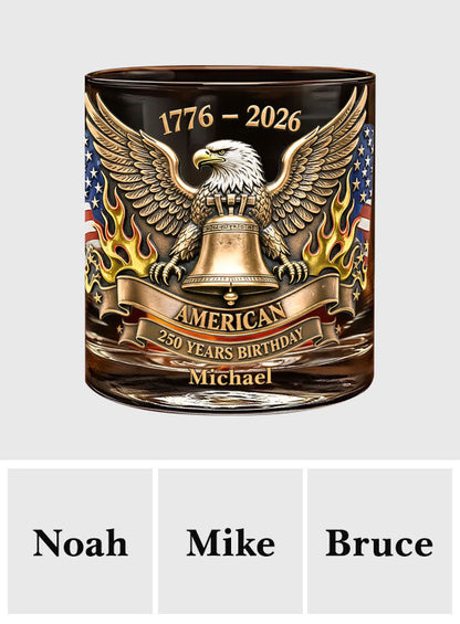 250 Year Birthday - Personalized Veteran Whiskey Decanter Set