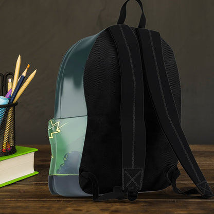 Gift For Block World Loving Kid - Personalized Block World Backpack
