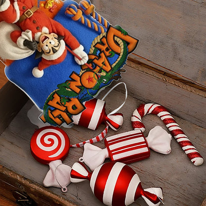 Dragon Anime Balls Christmas - Personalized Seven Balls Shaped Christmas Stocking