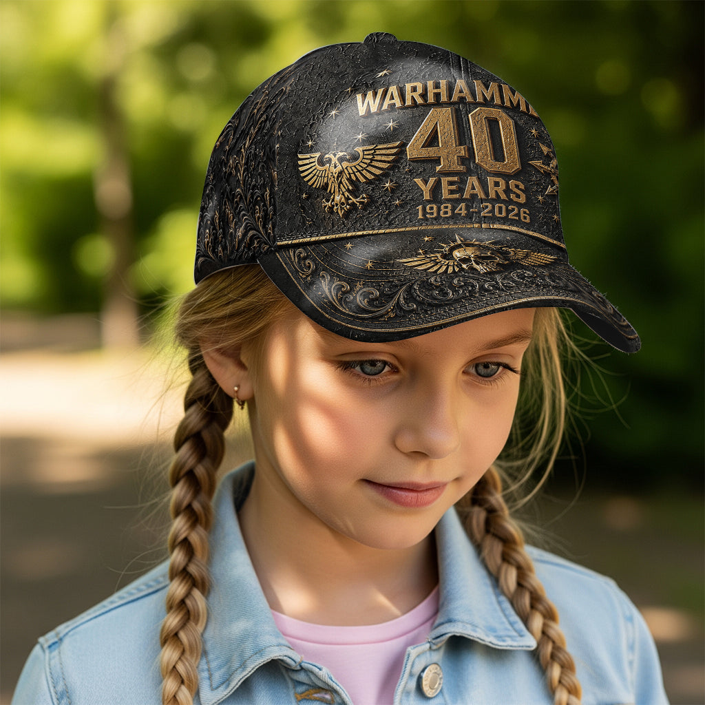 40 Years of Eternal Crusade - Personalized Endless War Classic Cap