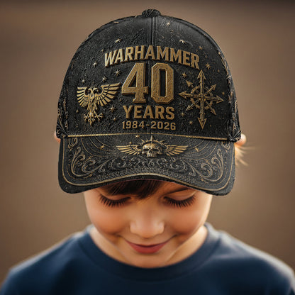 40 Years of Eternal Crusade - Personalized Endless War Classic Cap