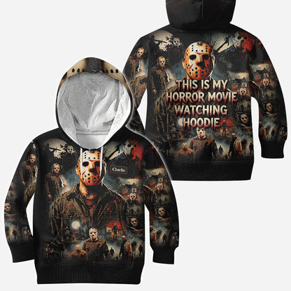 Horror Character Costume - Personalized Horror Character Full Face Zipper Hoodie