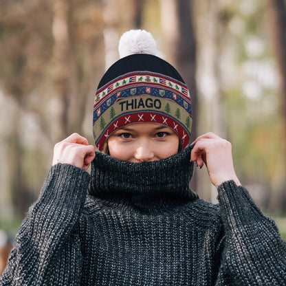 Proud Puerto Rican - Personalized Expats Beanie Hat