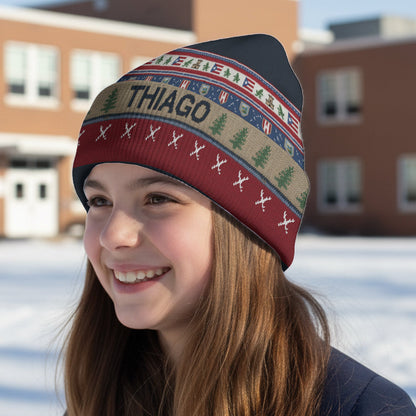 Proud Puerto Rican - Personalized Expats Beanie Hat
