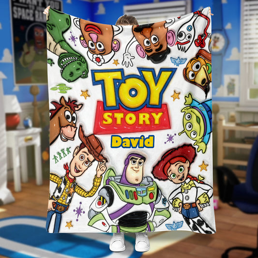 Magic World - Personalized Movie For Kids Blanket
