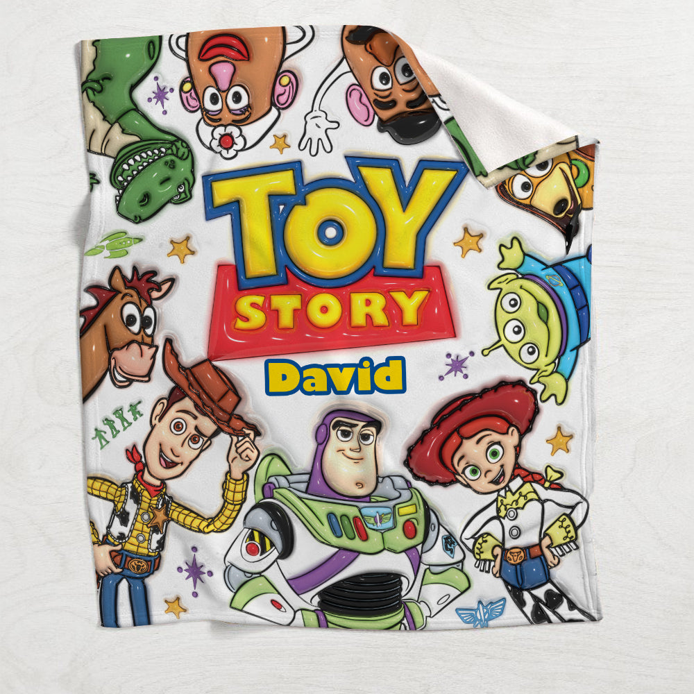Magic World - Personalized Movie For Kids Blanket