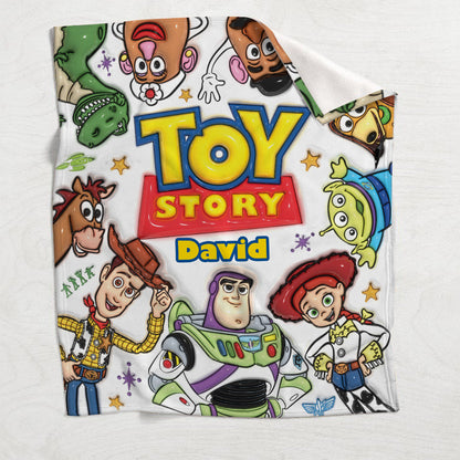 Magic World - Personalized Movie For Kids Blanket