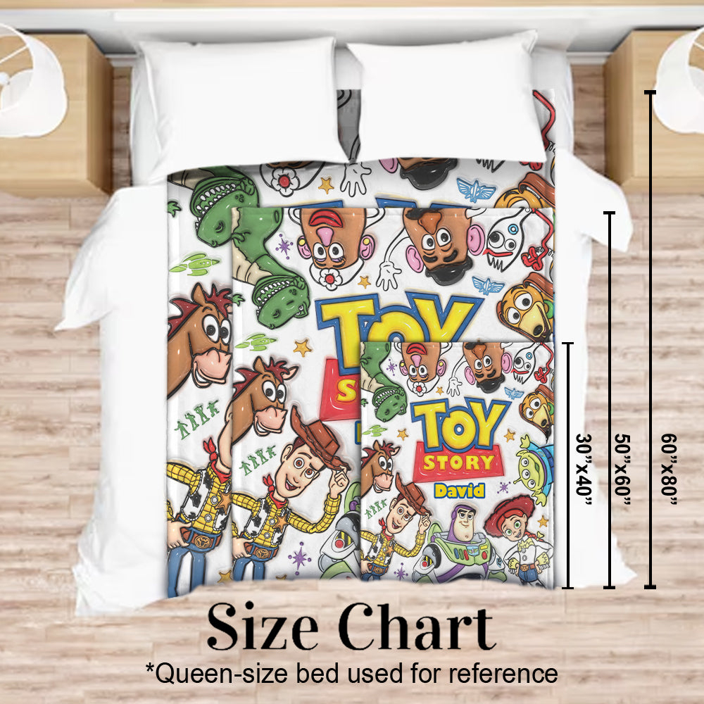 Magic World - Personalized Movie For Kids Blanket