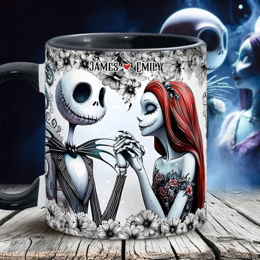 Till Death Do Us Part - Personalized Nightmare Accent Mug