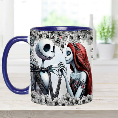 Till Death Do Us Part - Personalized Nightmare Accent Mug