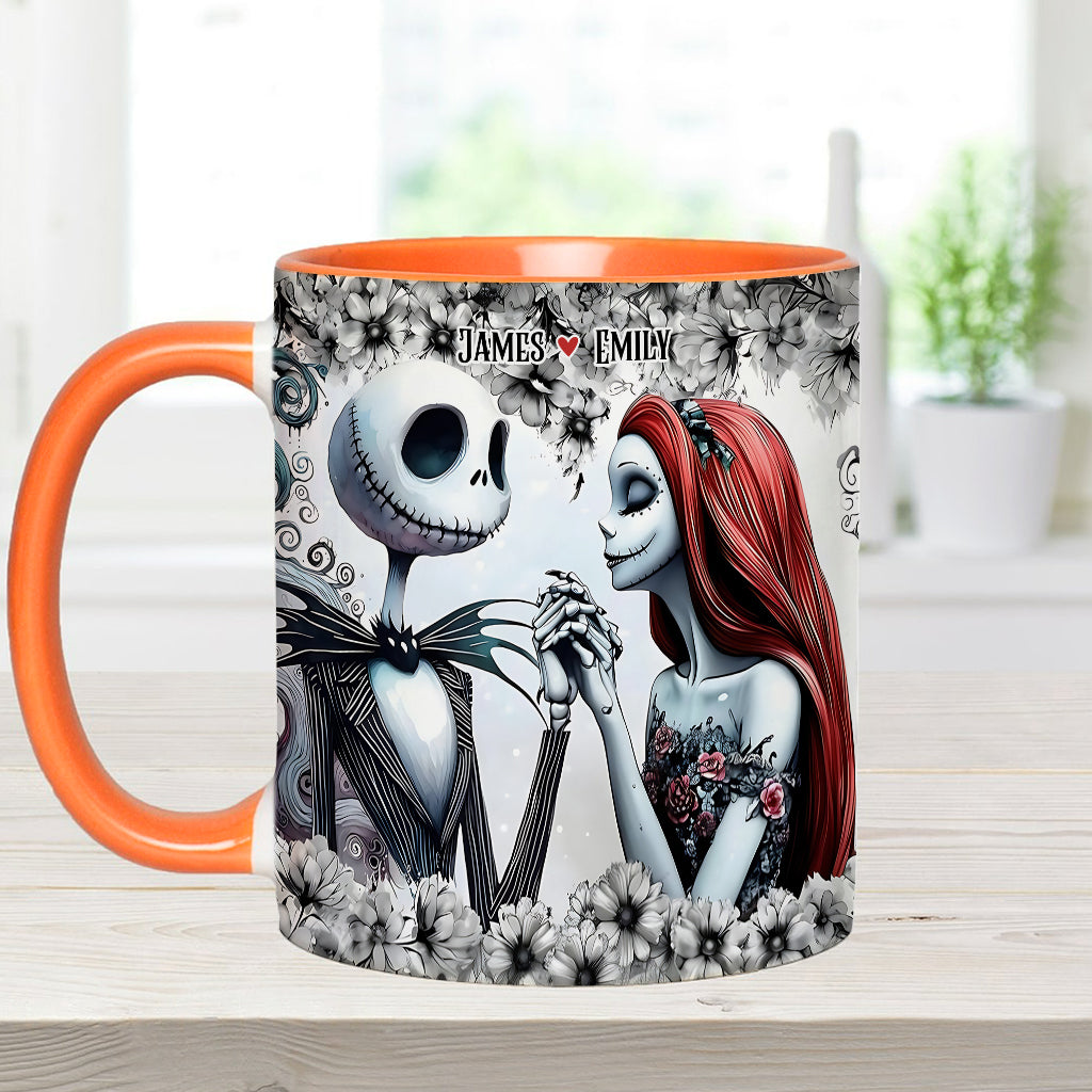 Till Death Do Us Part - Personalized Nightmare Accent Mug