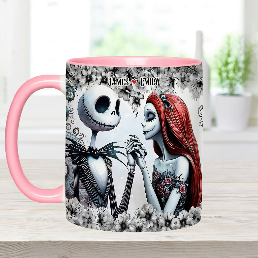 Till Death Do Us Part - Personalized Nightmare Accent Mug