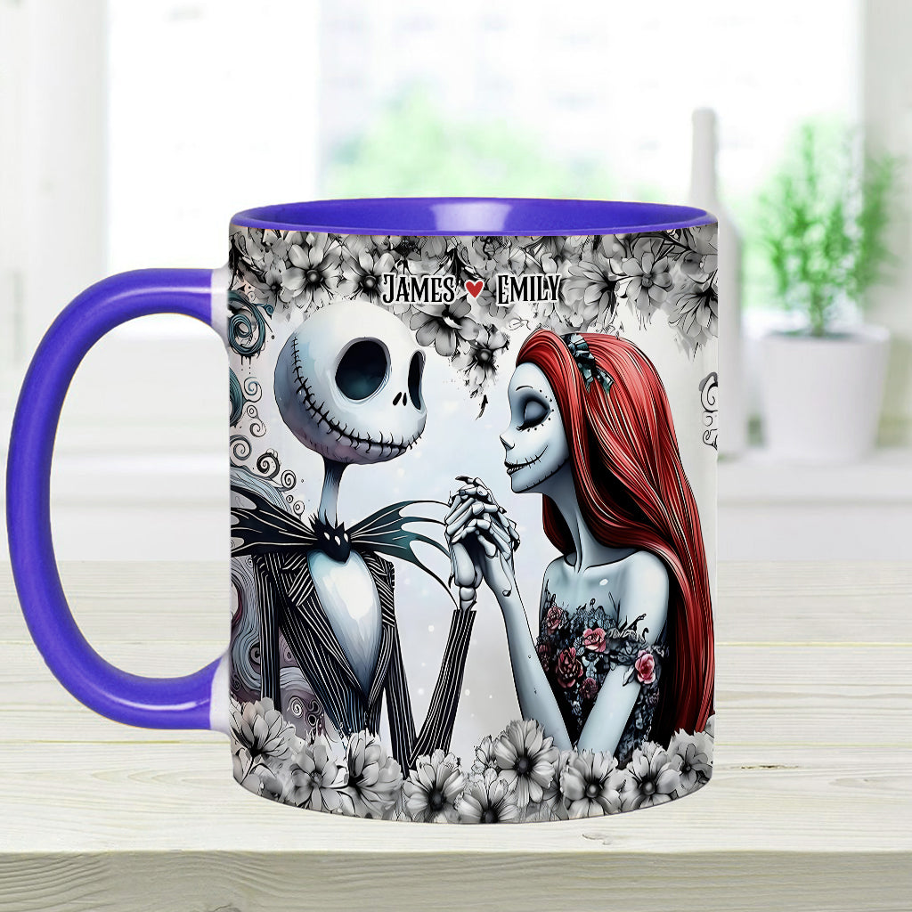 Till Death Do Us Part - Personalized Nightmare Accent Mug